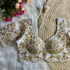 Fancy Heavy Pure Soft Roman Silk Designer Blouse Wholesale In India |